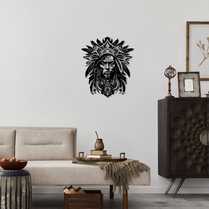 Wallity Rasta Escultura de Pared Metálica Negra Wallity Rasta Escultura de Pared Metálica Negra